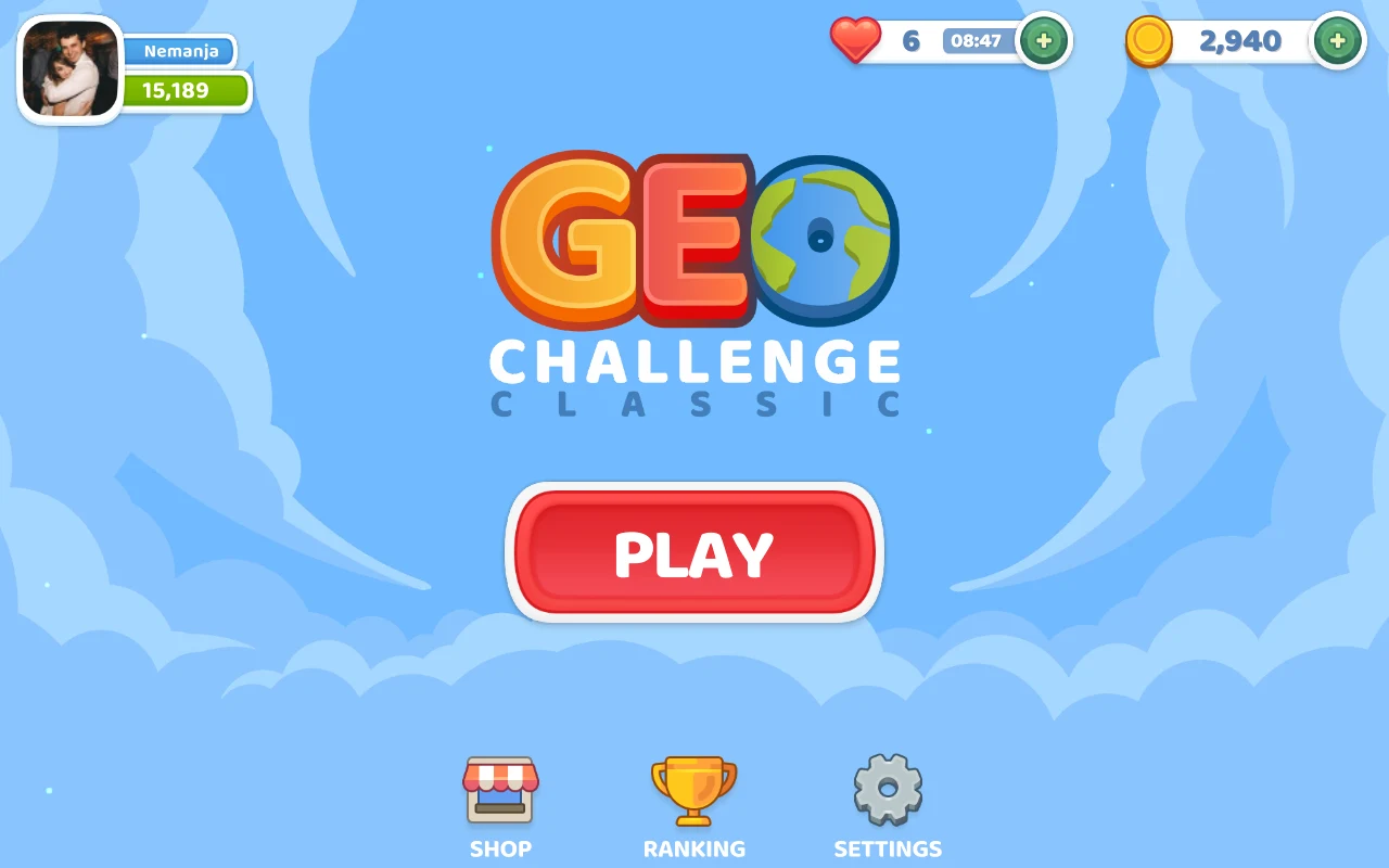 Geo Challenge Classic screenshot